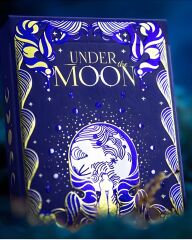 Under the Moon Midnight Blue Oyun İskambil Kartı