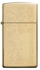 Zippo Brass Design Slim Çakmak
