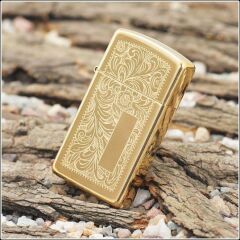 Zippo Brass Design Slim Çakmak
