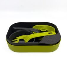 Wildo Camp-a-Box Duo Light Yemek Seti - Limon Yeşili