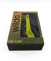 Wildo Camp-a-Box Duo Light Yemek Seti - Limon Yeşili
