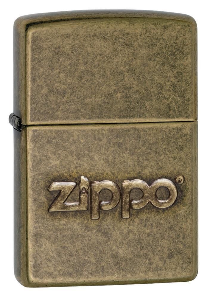 Zippo Antik Brass Logo Çakmak