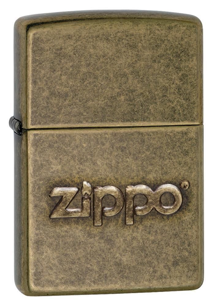Zippo Antik Brass Logo Çakmak