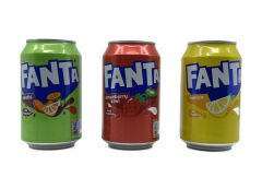 Fanta Limon - Tropik Meyve - Çilek & Kivi Aromalı Gazlı İçecek 3'lü Set