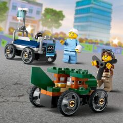 LEGO City Uçak, Hastane Yatağına Karşı Yarış Arabası Paketi 60459 - 5 Yaş Üzeri Çocuklar için Yaratıcı Oyuncak Yapım Seti (70 Parça)