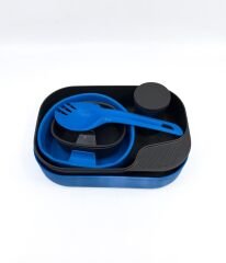 Wildo Camp-A-Box Complete Yemek Seti - Mavi