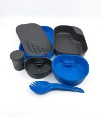 Wildo Camp-A-Box Complete Yemek Seti - Mavi