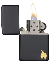 Zippo Alev Logolu Çakmak