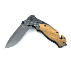 Zeytin Ağacı Kabze Flipper Kamp Çakısı