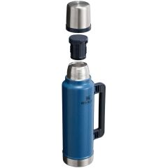 Stanley Klasik Vakumlu Paslanmaz Çelik Termos 1.4 LT The Legendary Classic Bottle 1.4L - Hammertone Lake