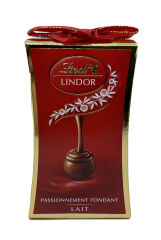 Lindt LINDOR Passionnement Fondan Lait - Kakao Kreması Dolgulu Sütlü Çikolata 75 g