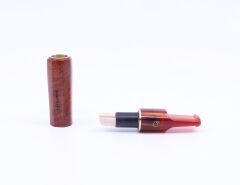 Şahin 9mm Filtreli 8mm Uçlu Akrilik Saplı Sigara Ağızlığı - Kahverengi - 0762