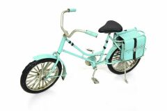 Dekoratif Metal Klasik Bisiklet Biblo / Mint