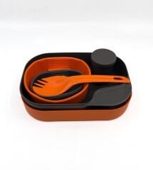 Wildo Camp-A-Box Complete Yemek Seti - Turuncu