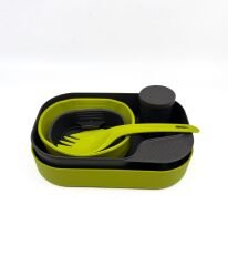 Wildo Camp-A-Box Complete Yemek Seti - Limon Yeşili