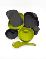 Wildo Camp-A-Box Complete Yemek Seti - Limon Yeşili