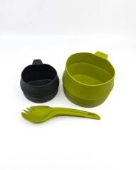 Wildo Camp-A-Box Complete Yemek Seti - Limon Yeşili