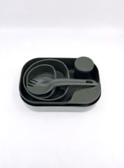 Wildo Camp-A-Box Complete Yemek Seti - Zeytin