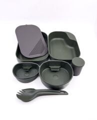 Wildo Camp-A-Box Complete Yemek Seti - Zeytin
