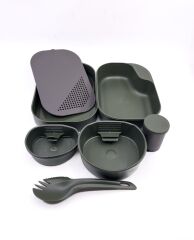 Wildo Camp-A-Box Complete Yemek Seti - Zeytin