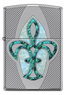Zippo Fleur De LYS Armor Case Çakmak