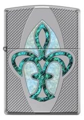Zippo Fleur De LYS Armor Case Çakmak