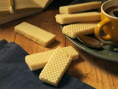 Schar Wafers Alla Vaniglia 125 g - Glutensiz Vanilya Aromalı Gofret (2 ADET)