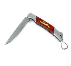 Pirinç İşleme Ahşap Kabze Çakı