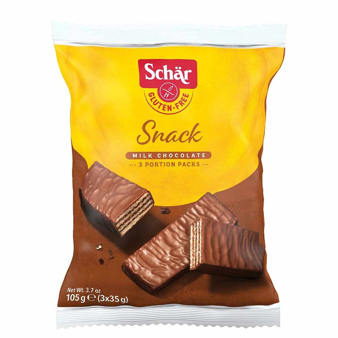 Schar Glutensiz Sütlü Çikolata Kaplı Fındıklı Gofret 105 g