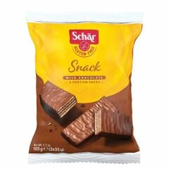Schar Glutensiz Sütlü Çikolata Kaplı Fındıklı Gofret 105 g