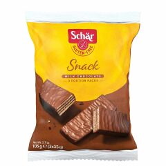 Schar Glutensiz Sütlü Çikolata Kaplı Fındıklı Gofret 105 g
