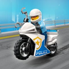 LEGO City Polis Motosikleti Araba Takibi
