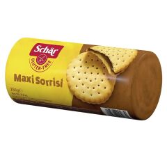 Schar Maxi Sorrisi 250g – Glutensiz Kakao Kremalı Bisküvi