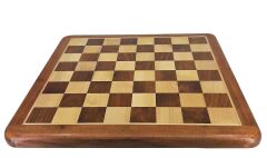 Prestij Serisi Ahşap Satranç Takımı / Kemik (38cm)