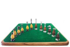 (PRESTIJSATRNCMOD242) Prestij Serisi Ahşap Satranç Takımı / Ahşap (38cm)