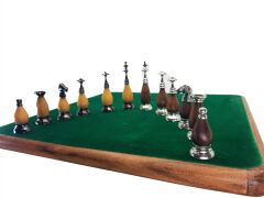 (PRESTIJSATRNCMOD242) Prestij Serisi Ahşap Satranç Takımı / Ahşap (38cm)