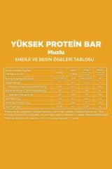 Fellas Yüksek Protein Bar - Muzlu 45g (3 ADET)