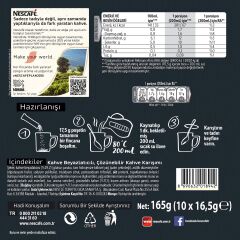 Nescafe 3ü1 Arada Extra Yoğun Kahve Tadı Granül Kahve 10'lu Paket