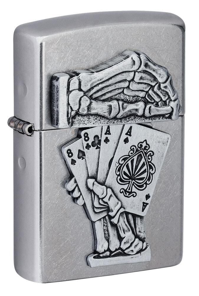 Zippo Dead Man's Hand Emblem Çakmak