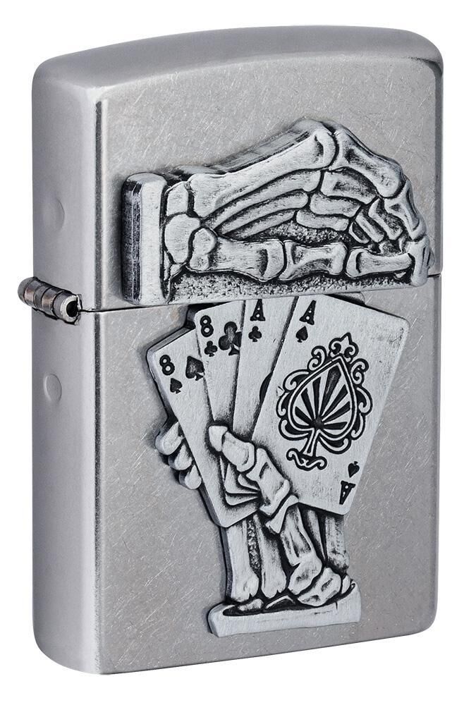 Zippo Dead Man's Hand Emblem Çakmak