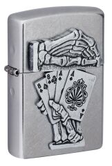 Zippo Dead Man's Hand Emblem Çakmak
