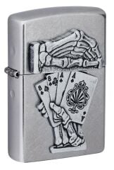 Zippo Dead Man's Hand Emblem Çakmak