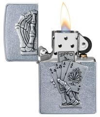 Zippo Dead Man's Hand Emblem Çakmak