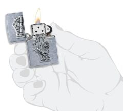 Zippo Dead Man's Hand Emblem Çakmak