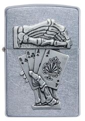Zippo Dead Man's Hand Emblem Çakmak