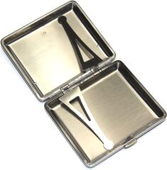 Volkswogen Mavi/Krem Çakmak ve Tabaka