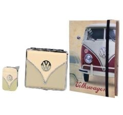 Volkswogen Olive/Krem Çakmak ve Tabaka