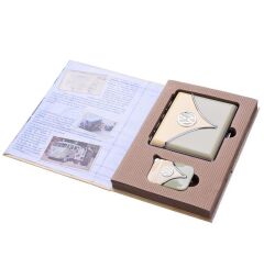 Volkswogen Olive/Krem Çakmak ve Tabaka