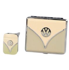 Volkswogen Olive/Krem Çakmak ve Tabaka