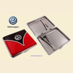 Volkswogen Siyah/Kırmızı Çakmak ve Tabaka